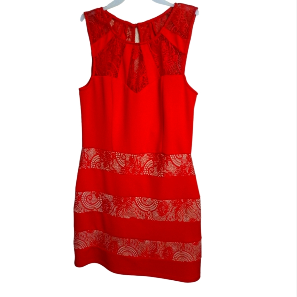 Trixxi juniors Red dress size 13